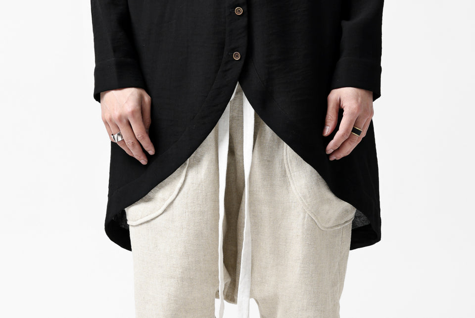 Load image into Gallery viewer, SOSNOVSKA OPEN SOFT SHIRT (BLACK)