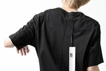画像をギャラリービューアに読み込む, 11 BY BORIS BIDJAN SABERI SHORT SLEEVE TEE "T-S1B-F1101" / OBJECT DYED (BLACK)