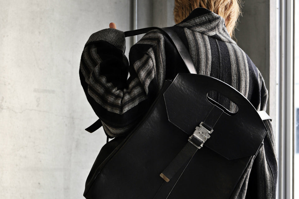 画像をギャラリービューアに読み込む, ierib BARK 2WAY HAND RUCKSACK / FVT Oiled Horse (BLACK)