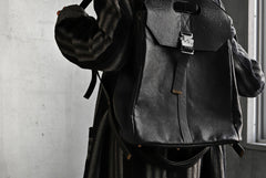 画像をギャラリービューアに読み込む, ierib BARK 2WAY HAND RUCKSACK / FVT Oiled Horse (BLACK)