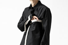 画像をギャラリービューアに読み込む, Y's BANG ON! No.139 ANCIENT TRIBE TAPE-STITCH SHIRT (BLACK)