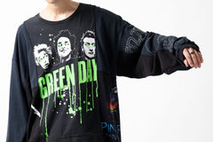 画像をギャラリービューアに読み込む, CHANGES VINTAGE REMAKE MULTI PANEL L-S TEE (BLACK #a)