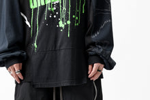 画像をギャラリービューアに読み込む, CHANGES VINTAGE REMAKE MULTI PANEL L-S TEE (BLACK #a)