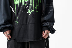 画像をギャラリービューアに読み込む, CHANGES VINTAGE REMAKE MULTI PANEL L-S TEE (BLACK #a)