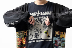 画像をギャラリービューアに読み込む, CHANGES VINTAGE REMAKE MULTI PANEL L-S TEE (BLACK #c)