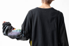 画像をギャラリービューアに読み込む, CHANGES VINTAGE REMAKE MULTI PANEL L-S TEE (BLACK #d)