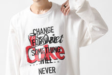 画像をギャラリービューアに読み込む, CHANGES VINTAGE REMAKE MULTI PANEL LONG SLEEVE TEE (MULTI WHITE #Coke)