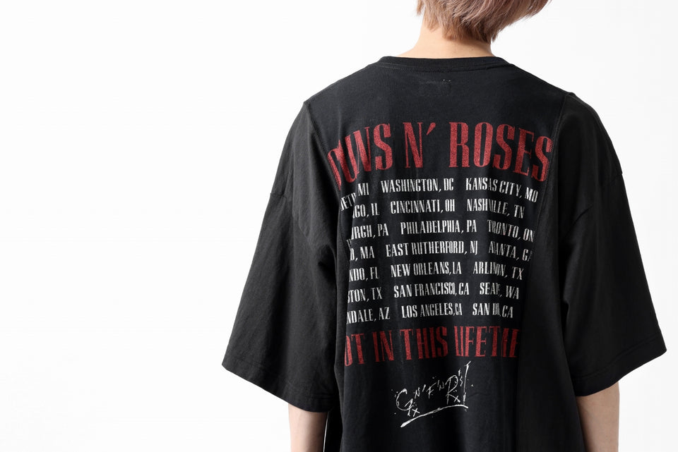 画像をギャラリービューアに読み込む, CHANGES VINTAGE REMAKE MULTI PANEL S-S TEE (BLACK #a)