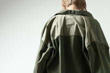 画像をギャラリービューアに読み込む, CHANGES VINTAGE REMAKE COVER ALL JACKET / US ARMY SCHLAFCOVER (KHAKI)