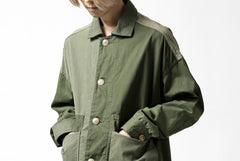 画像をギャラリービューアに読み込む, CHANGES VINTAGE REMAKE COVER ALL JACKET / US ARMY SCHLAFCOVER (KHAKI)