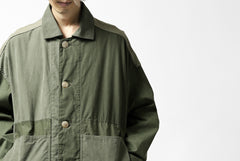 画像をギャラリービューアに読み込む, CHANGES VINTAGE REMAKE COVER ALL JACKET / US ARMY SCHLAFCOVER (KHAKI)