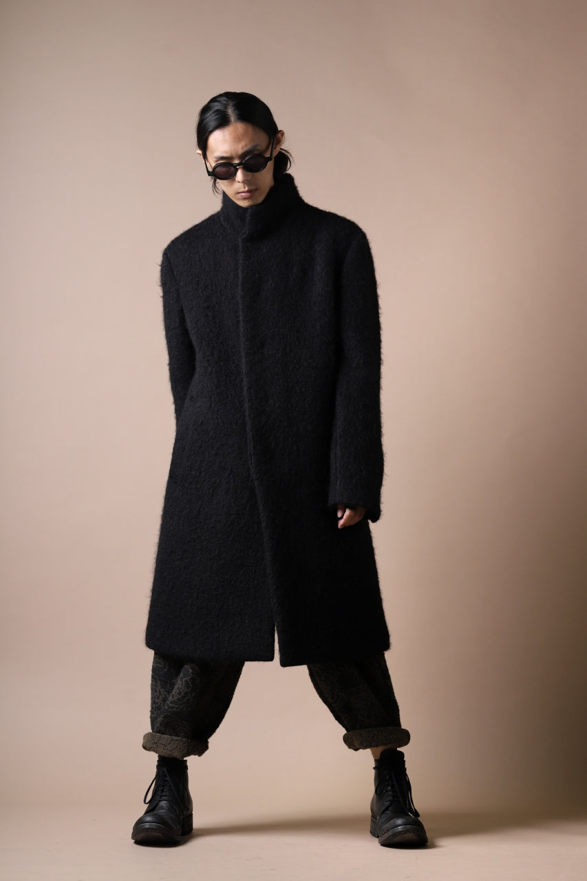 画像をギャラリービューアに読み込む, forme d'expression High Neck Warm Coat (Black)