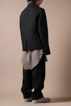 画像をギャラリービューアに読み込む, forme d'expression 5B Cropped Jacket (Off Black)
