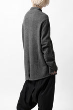 画像をギャラリービューアに読み込む, SOSNOVSKA HAIRY JERSEY JACKET (GREY)