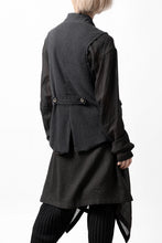 画像をギャラリービューアに読み込む, SOSNOVSKA CASHMERE WASHED VEST (BLACK)
