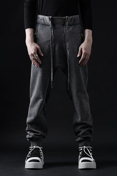 画像をギャラリービューアに読み込む, 11 BY BORIS BIDJAN SABERI JOGGER PANT / ACID OBJECT DYED "P13-F-1235" (HEAVY SWEAT / ACID GREY)