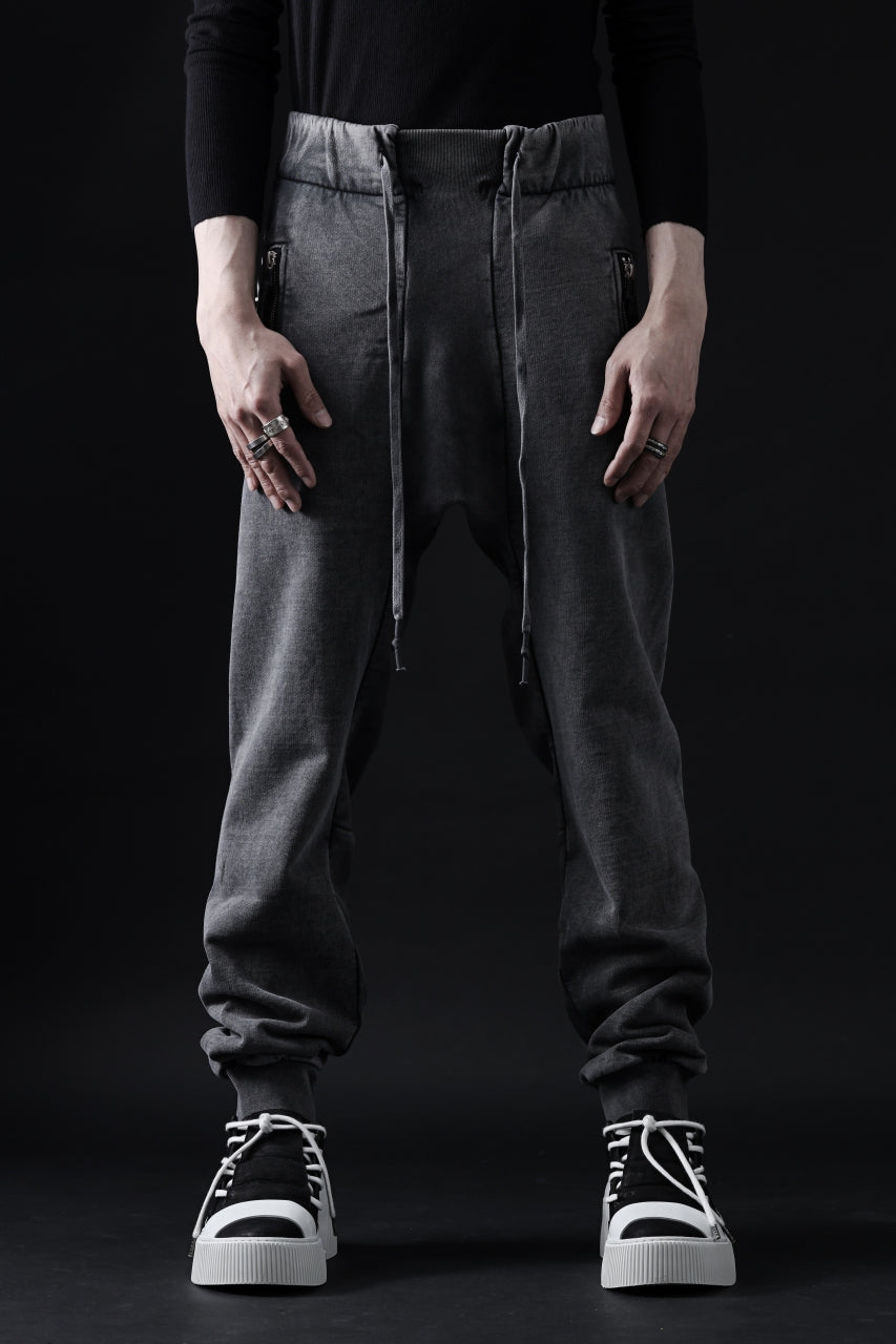 画像をギャラリービューアに読み込む, 11 BY BORIS BIDJAN SABERI JOGGER PANT / ACID OBJECT DYED &quot;P13-F-1235&quot; (HEAVY SWEAT / ACID GREY)