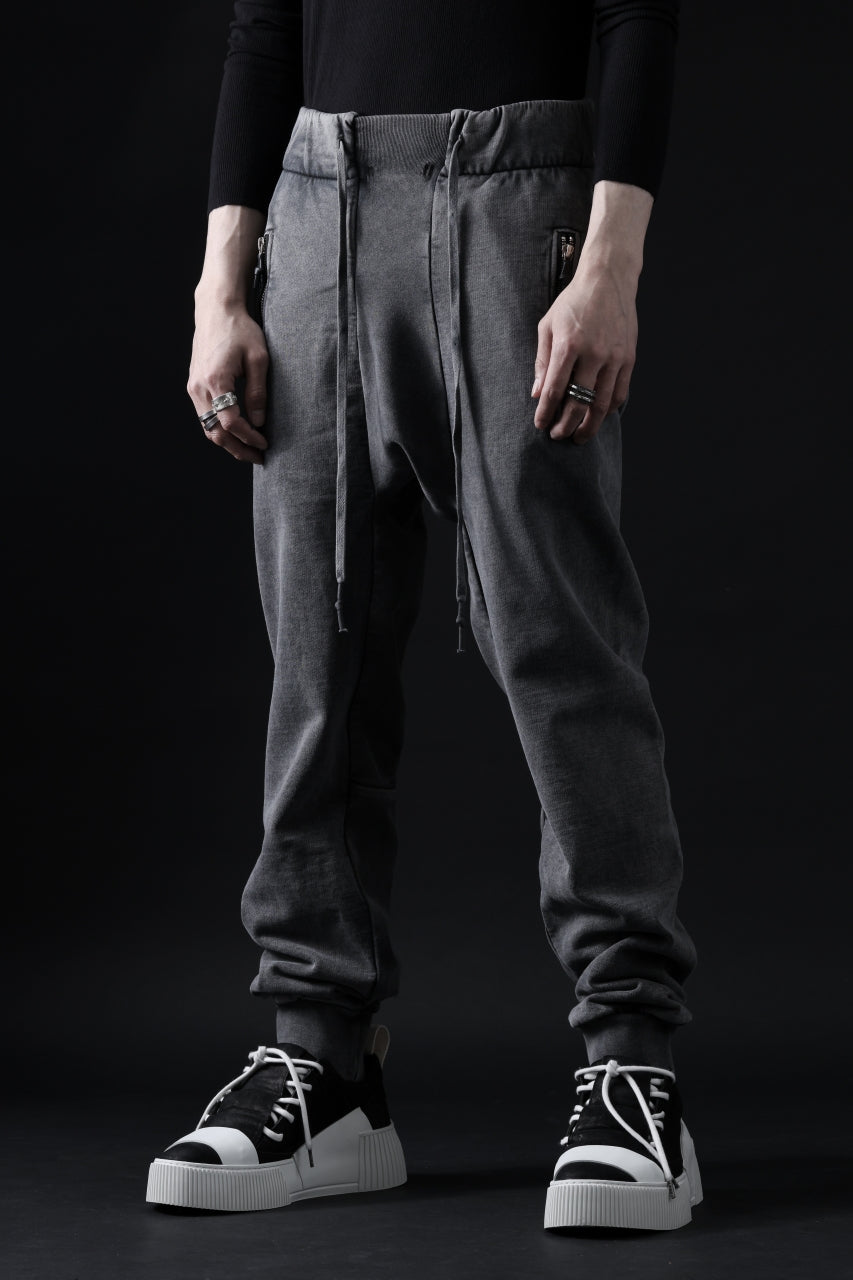 画像をギャラリービューアに読み込む, 11 BY BORIS BIDJAN SABERI JOGGER PANT / ACID OBJECT DYED "P13-F-1235" (HEAVY SWEAT / ACID GREY)