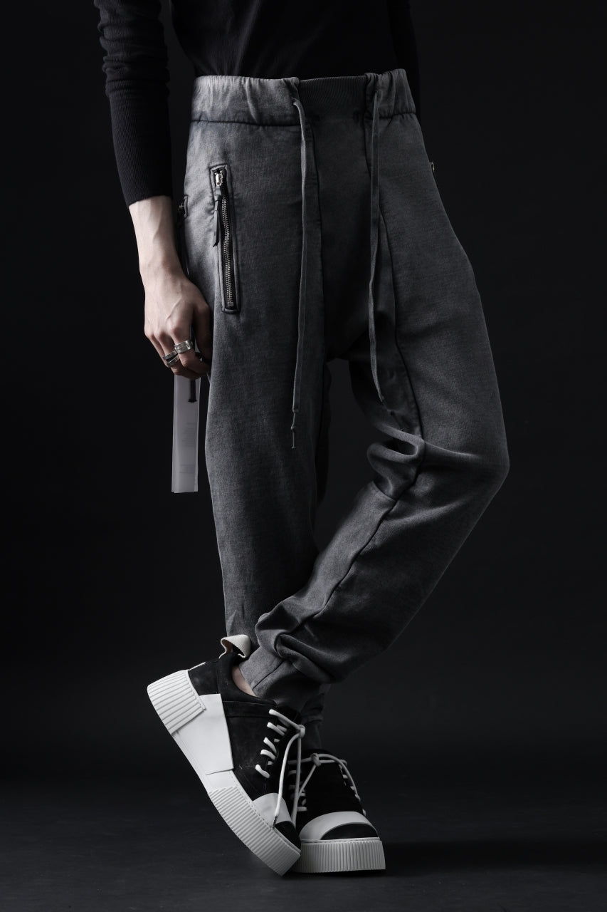 画像をギャラリービューアに読み込む, 11 BY BORIS BIDJAN SABERI JOGGER PANT / ACID OBJECT DYED &quot;P13-F-1235&quot; (HEAVY SWEAT / ACID GREY)