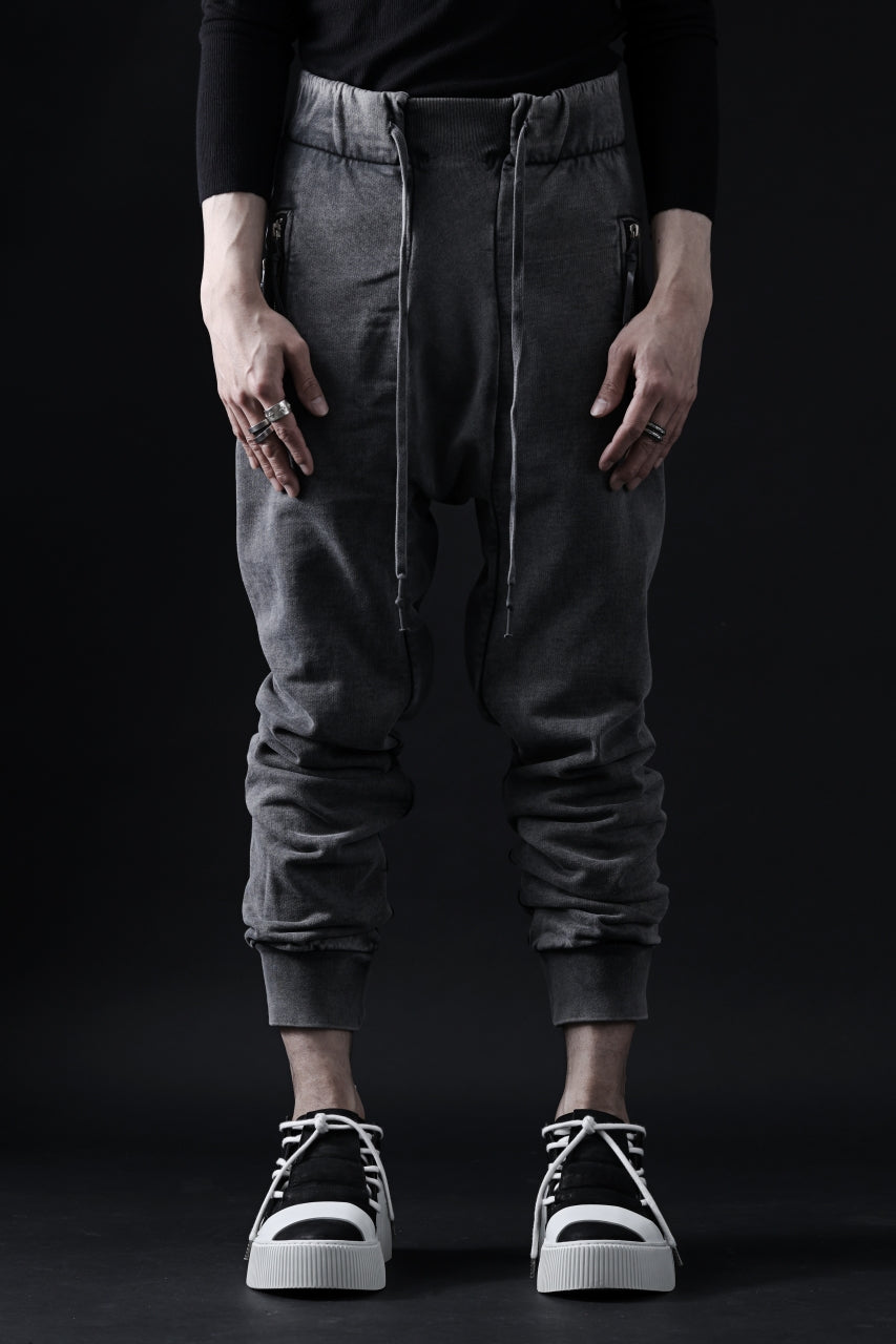 画像をギャラリービューアに読み込む, 11 BY BORIS BIDJAN SABERI JOGGER PANT / ACID OBJECT DYED "P13-F-1235" (HEAVY SWEAT / ACID GREY)