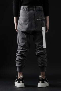 画像をギャラリービューアに読み込む, 11 BY BORIS BIDJAN SABERI JOGGER PANT / ACID OBJECT DYED "P13-F-1235" (HEAVY SWEAT / ACID GREY)