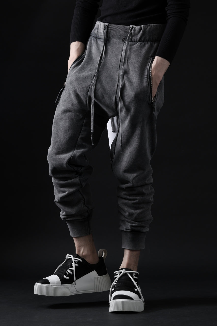 画像をギャラリービューアに読み込む, 11 BY BORIS BIDJAN SABERI JOGGER PANT / ACID OBJECT DYED "P13-F-1235" (HEAVY SWEAT / ACID GREY)