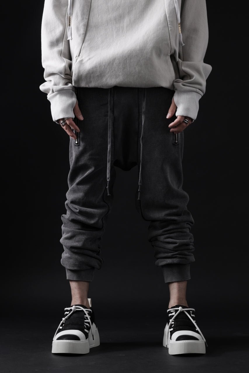 画像をギャラリービューアに読み込む, 11 BY BORIS BIDJAN SABERI JOGGER PANT / ACID OBJECT DYED &quot;P13-F-1235&quot; (HEAVY SWEAT / ACID GREY)