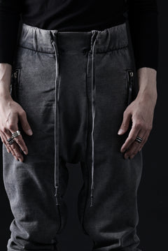 画像をギャラリービューアに読み込む, 11 BY BORIS BIDJAN SABERI JOGGER PANT / ACID OBJECT DYED &quot;P13-F-1235&quot; (HEAVY SWEAT / ACID GREY)