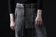 画像をギャラリービューアに読み込む, 11 BY BORIS BIDJAN SABERI JOGGER PANT / ACID OBJECT DYED &quot;P13-F-1235&quot; (HEAVY SWEAT / ACID GREY)