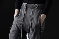 画像をギャラリービューアに読み込む, 11 BY BORIS BIDJAN SABERI JOGGER PANT / ACID OBJECT DYED "P13-F-1235" (HEAVY SWEAT / ACID GREY)