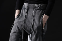 画像をギャラリービューアに読み込む, 11 BY BORIS BIDJAN SABERI JOGGER PANT / ACID OBJECT DYED &quot;P13-F-1235&quot; (HEAVY SWEAT / ACID GREY)