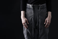 画像をギャラリービューアに読み込む, 11 BY BORIS BIDJAN SABERI JOGGER PANT / ACID OBJECT DYED &quot;P13-F-1235&quot; (HEAVY SWEAT / ACID GREY)