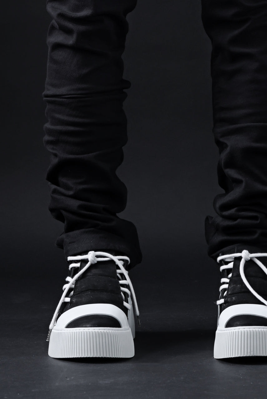 画像をギャラリービューアに読み込む, BORIS BIDJAN SABERI TIGHT FIT PANTS / OBJECT DYED & SEAM TAPED "P13.TF-FTS10001" (BLACK)