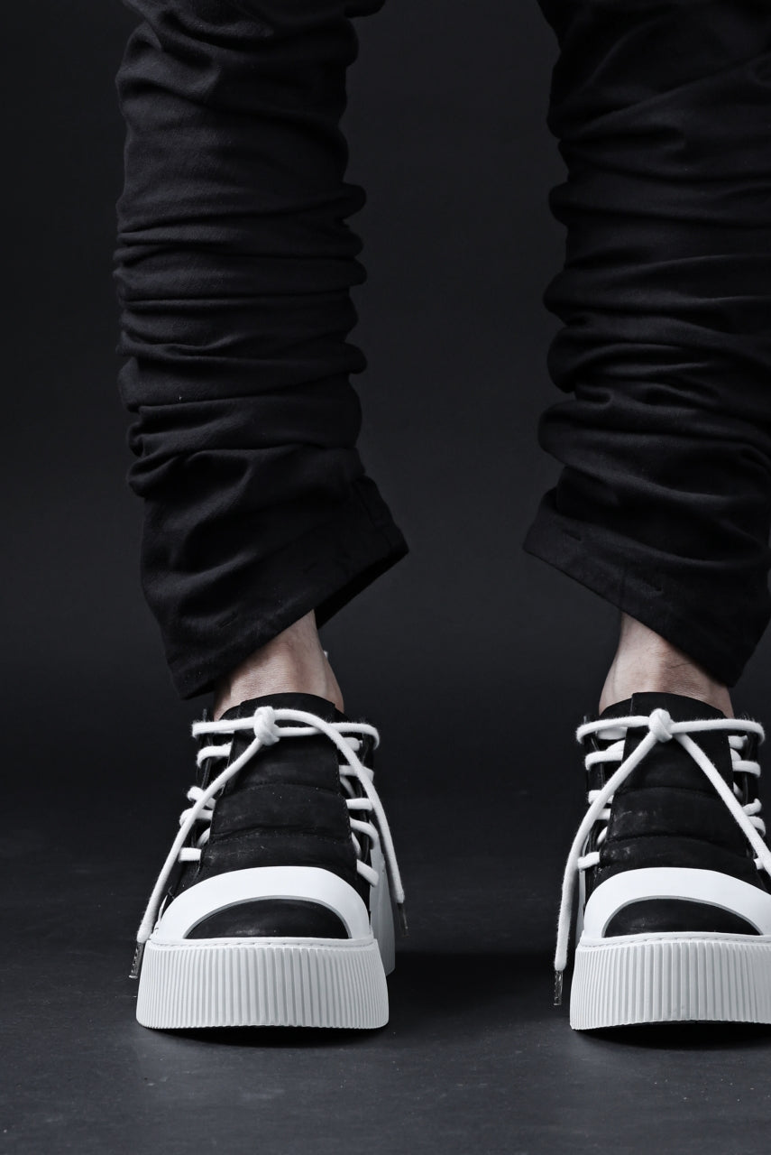 画像をギャラリービューアに読み込む, BORIS BIDJAN SABERI TIGHT FIT PANTS / OBJECT DYED &amp; SEAM TAPED &quot;P13.TF-FTS10001&quot; (BLACK)