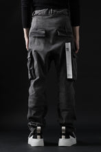 画像をギャラリービューアに読み込む, 11 BY BORIS BIDJAN SABERI CARGO POCKET PANTS / ACID OBJECT DYED "P21B-F-1481" (ACID GREY)