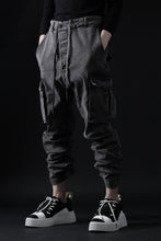 画像をギャラリービューアに読み込む, 11 BY BORIS BIDJAN SABERI CARGO POCKET PANTS / ACID OBJECT DYED "P21B-F-1481" (ACID GREY)