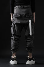 画像をギャラリービューアに読み込む, 11 BY BORIS BIDJAN SABERI CARGO POCKET PANTS / ACID OBJECT DYED "P21B-F-1481" (ACID GREY)
