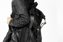 画像をギャラリービューアに読み込む, ierib roll top ruck sack #2 / FVT Oiled Horse (BLACK)
