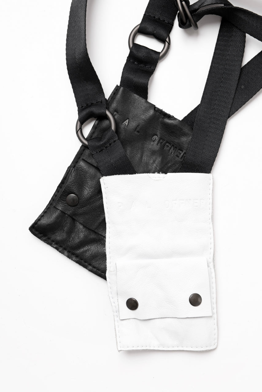 画像をギャラリービューアに読み込む, PAL OFFNER MOBILE BAG 2.0 / CALF LEATHER (BLACK)