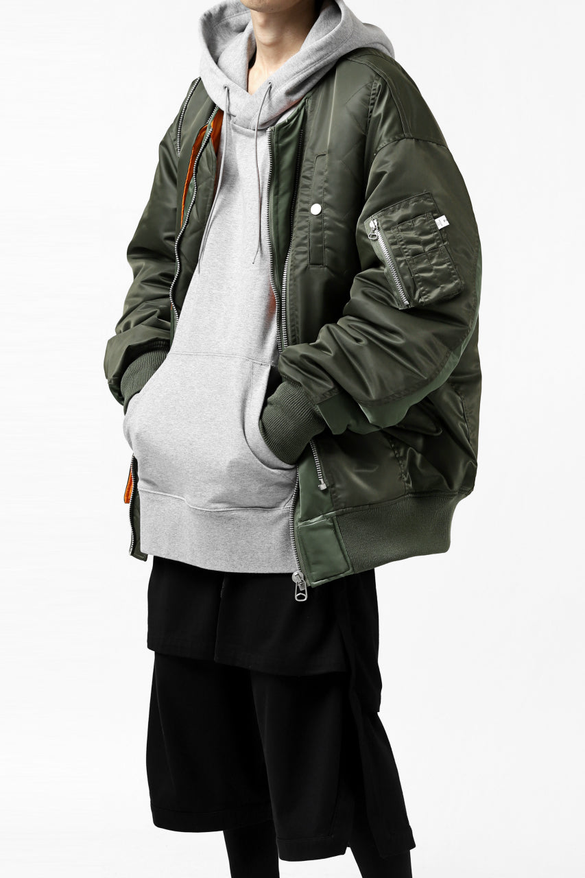 画像をギャラリービューアに読み込む, FACETASM BUG MA-1 JACKET (KHAKI)