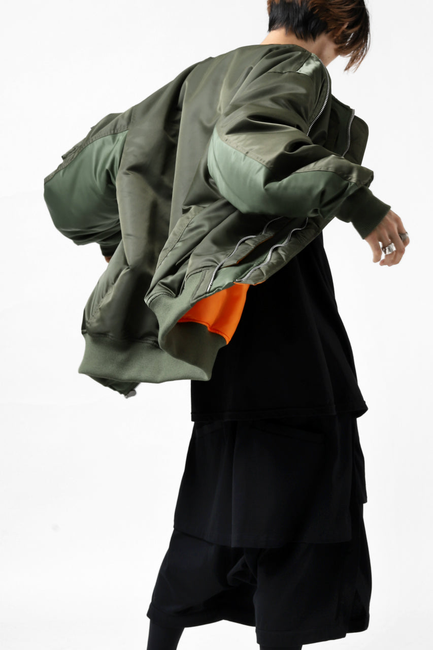 画像をギャラリービューアに読み込む, FACETASM BUG MA-1 JACKET (KHAKI)