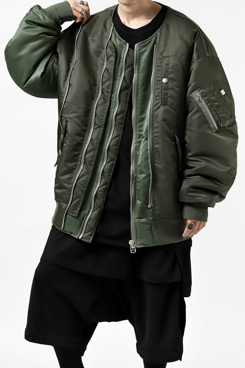 画像をギャラリービューアに読み込む, FACETASM BUG MA-1 JACKET (KHAKI)