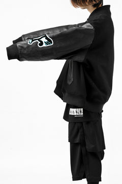 画像をギャラリービューアに読み込む, FACETASM "F" STADIUM JACKET (BLACK)