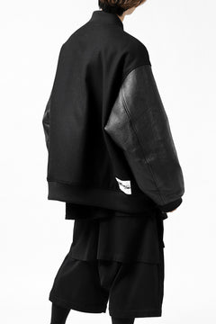 画像をギャラリービューアに読み込む, FACETASM "F" STADIUM JACKET (BLACK)