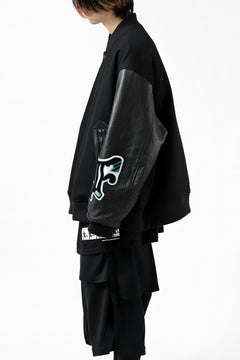 画像をギャラリービューアに読み込む, FACETASM "F" STADIUM JACKET (BLACK)
