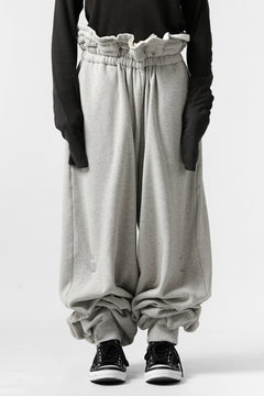 画像をギャラリービューアに読み込む, FACETASM SUPER BIG SWEAT PANTS (GREY)