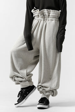 画像をギャラリービューアに読み込む, FACETASM SUPER BIG SWEAT PANTS (GREY)