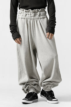 画像をギャラリービューアに読み込む, FACETASM SUPER BIG SWEAT PANTS (GREY)