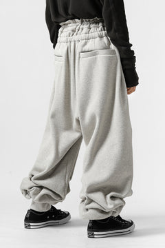 画像をギャラリービューアに読み込む, FACETASM SUPER BIG SWEAT PANTS (GREY)
