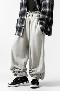画像をギャラリービューアに読み込む, FACETASM SUPER BIG SWEAT PANTS (GREY)